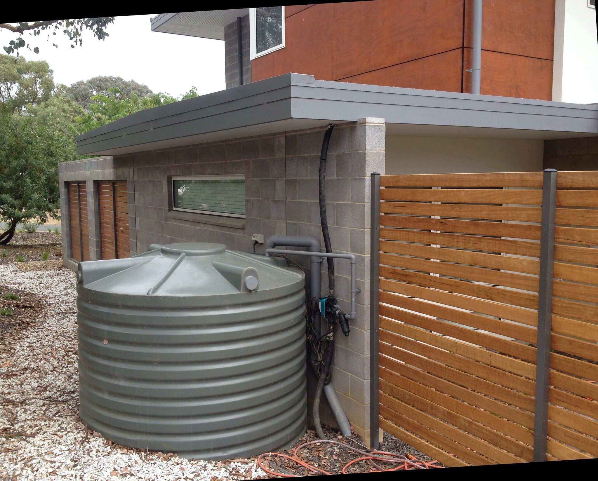 Rainwater Tank Installationย